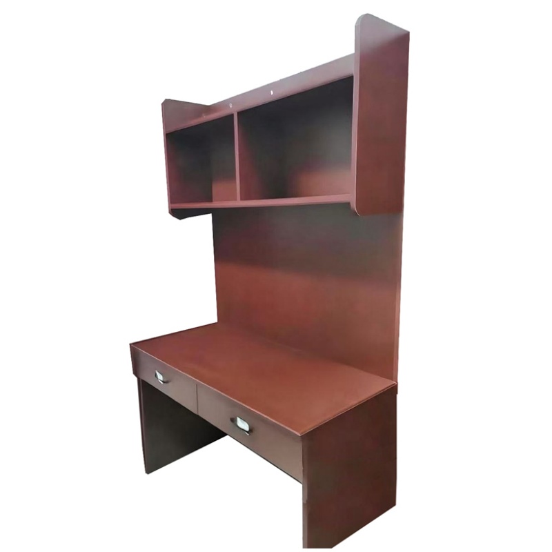 怡卓欧写字桌含置物架1200*500*2000mm张高清大图