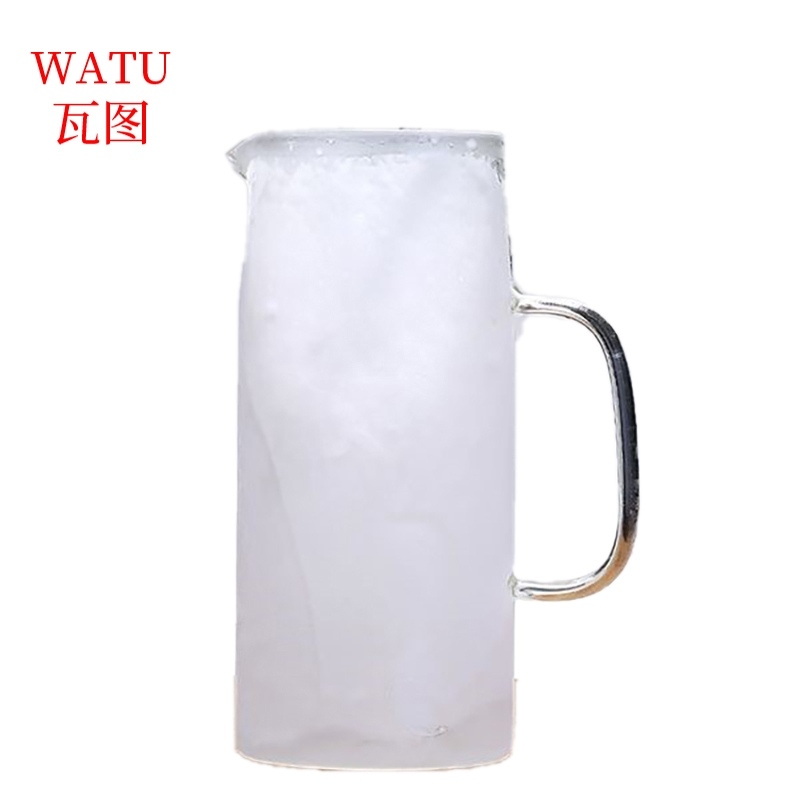 瓦图 高硼硅玻璃冷水壶 果汁壶 凉水壶 1200ml 1个装高清大图