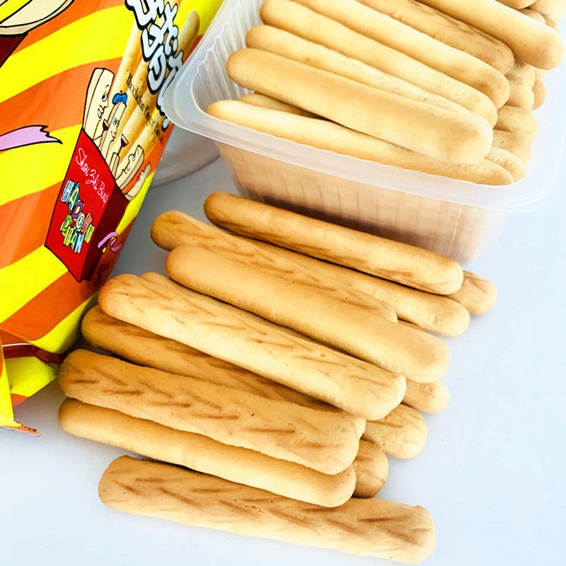达利园 早餐手指饼干115gx1袋装 磨牙棒小孩小零食童年办公室休闲食品图片