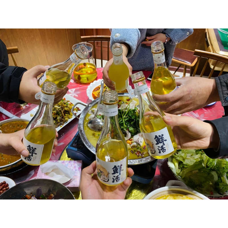 怀川臻仁·吾当识君·鲜活黄酒300ml*2瓶 精酿鲜活黄酒