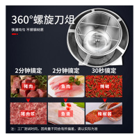 圣托(Shentop)不锈钢大容量碎肉绞肉机 学校食堂肉丸打浆机 商用猪肉丸鱼肉丸磨浆机 STMS-R20