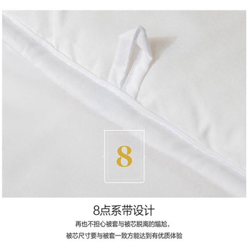 罗莱瑞享蚕丝羊毛A类防螨子母被200*230cm高清大图