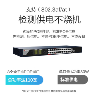 交换设备 海康威视/HIKVISION DS-3E0518P-E 光+电口 以太网18
