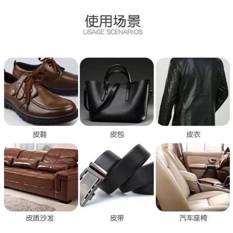 【一擦就亮】鞋擦皮鞋保养增亮神器双面海绵擦鞋无色鞋蜡鞋油刷子高清大图