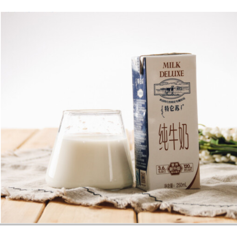 蒙牛特仑苏纯牛奶250ml×12盒