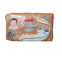 大王光羽自在之息纸尿裤拉拉裤M42片(6-11kg)婴儿尿不湿微孔速吸芯体 奢定款
