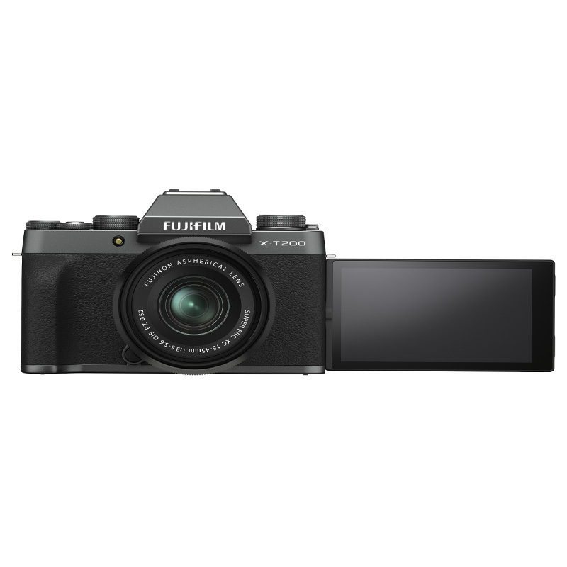富士数码微单相机X-T200(XC15-45mm)深银色