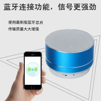 新款无线蓝牙音箱迷你音箱插卡手机电脑低音炮户外蓝牙音响小钢炮 官方标配 普通版颜色随机发 BASN