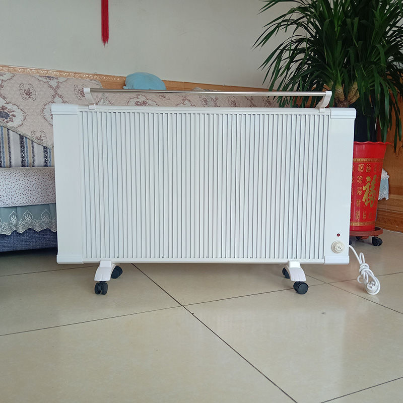 碳纤维电暖器家用省电节能壁挂移动速热远红外电暖气碳晶取暖器|旋钮