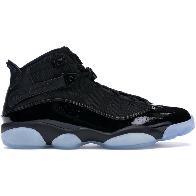 限量耐克男鞋aj6jordan6ringsblackice缓震透气舒适实战运动篮球鞋男