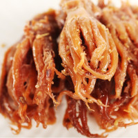 铁板麻辣鱿鱼须 麻辣八爪鱼零食鱿鱼丝仔足香辣即食小吃 麻辣250g