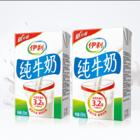 伊利纯牛奶250ml*24盒整箱批发无菌砖早餐成人学生谷粒多红黑 蒙牛