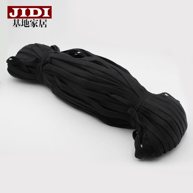 家柏饰(CORATED)1盘 松紧带宽辅料橡筋带宝宝皮筋加厚孕妇裤子橡筋家用细橡皮筋图片