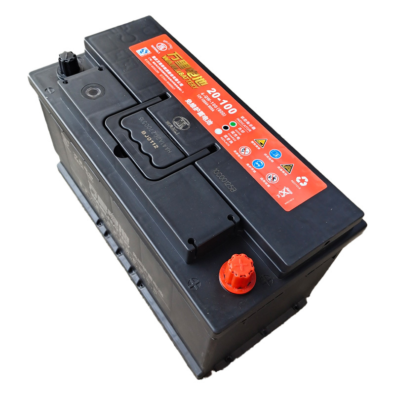 万里 WANLI免维护系列蓄电池6-QW-100min(800)12v 100Ah 800A (20-100)