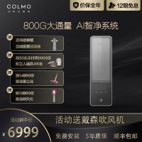 COLMO MAGIC系列 精微智显净水器D8 RO反渗透过滤净水机纯物理过滤大通量家用直饮纯水机 800G 废水2:1