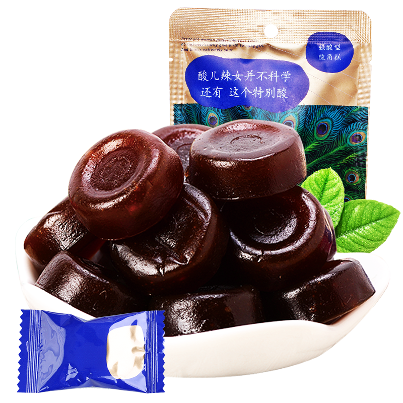[猫哆哩_强酸型酸角糕90g*1]云南特产小吃蜜饯孕妇休闲食品