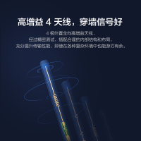 小米(MI)路由器4A 百兆WIFI无线家用路由器 无线双频 四天线稳定穿墙 防蹭网 5G 双频合一 稳定高速 智能APP远程控制