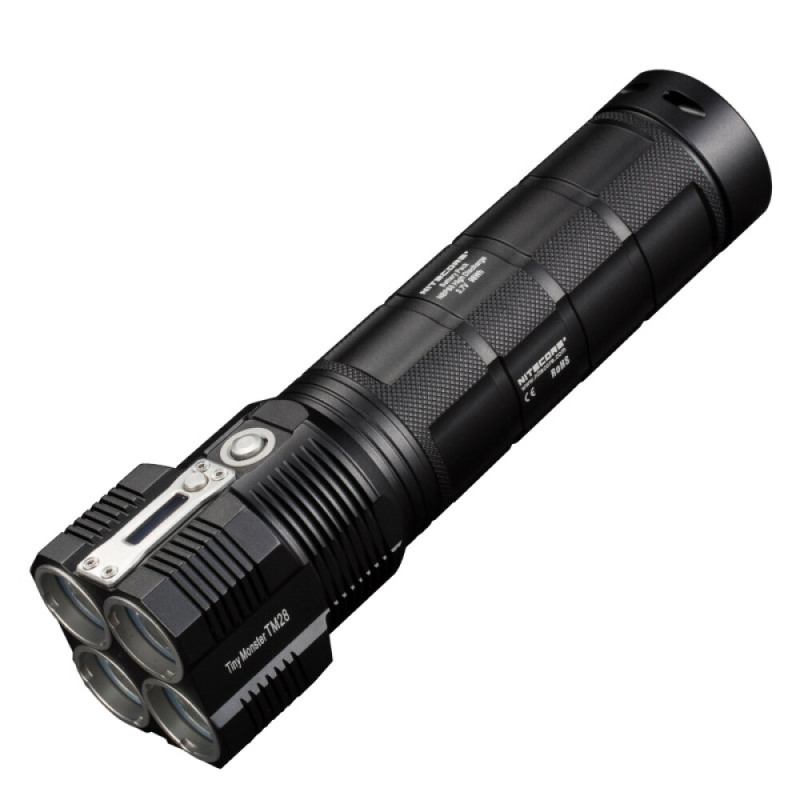 奈特科尔NITECORE TM28强光远射可充电手电筒6000流明 TM28含IMR电池+NBP68HD电池组+适配器