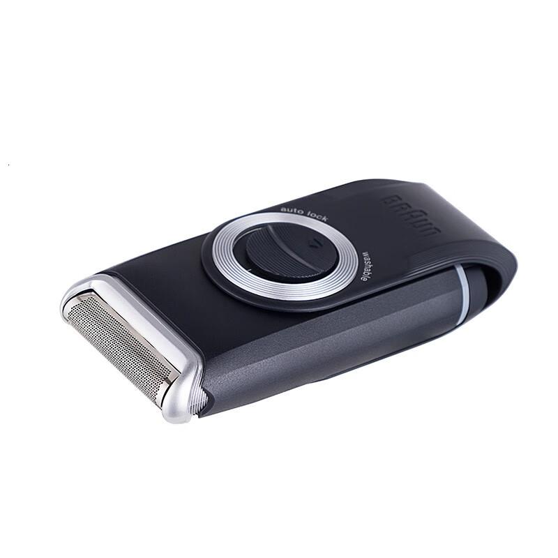 博朗(BRAUN) 剃须刀电动刮胡刀往复式M系M-30生日礼物男 旋转翻盖 便携装高清大图