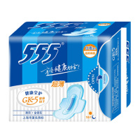 555/三五卫生巾健康全护柔棉全程护理礼盒装70片 棉柔 国产 姨妈巾