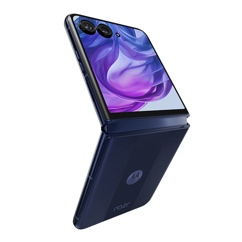 摩托罗拉moto razr 50 Ultra 第五代折叠屏 4吋无界大外屏 双卡 5G手机 AI元启版 12+512GB 复古丹宁