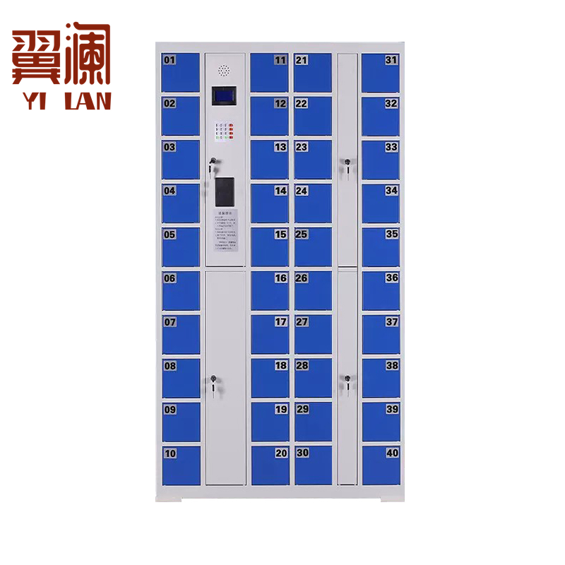 翼澜智能手机柜扫码台高清大图