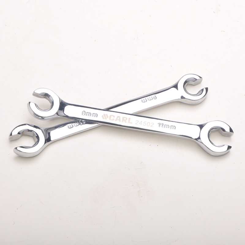 卡尔 航空级全抛光油管扳手 9×11mm-24502 把高清大图