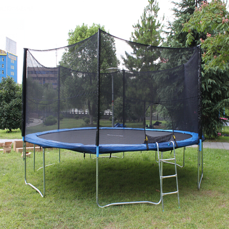 户外护网加强蹦蹦床室内儿童跳跳床视频