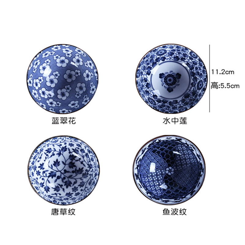 企业专享 餐具手绘4碗筷套装 起订量240