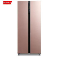 康佳(KONKA)408升对开门冰箱玫瑰金
