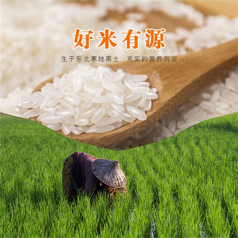 大米唯粹东北长粒香米 2.5kg袋装
