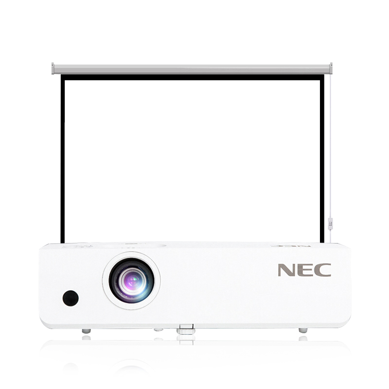 [套餐]日本电气(NEC)NP-CD2115X[100英寸4:3电动幕布]3LCD商务教育办公便携投影机教学会议培训投影家用高清投影仪(3300流明XGA)