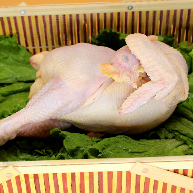 白条鸡(三黄鸡)(净膛) 小