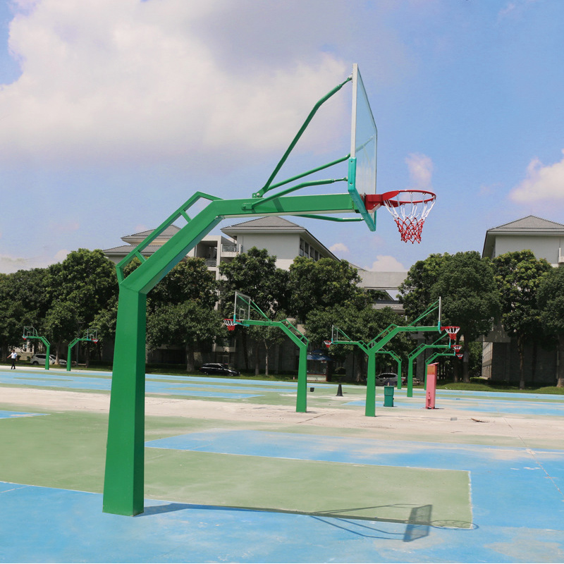 海亚森 TKTY1066 埋地篮球架3件套(球架+球板+球框)3.00个/套(计价单位:套)绿色高清大图