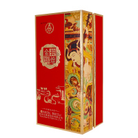 五粮液股份公司出品 金碧辉煌丝绸款 52度500ml 单瓶装 浓香型白酒