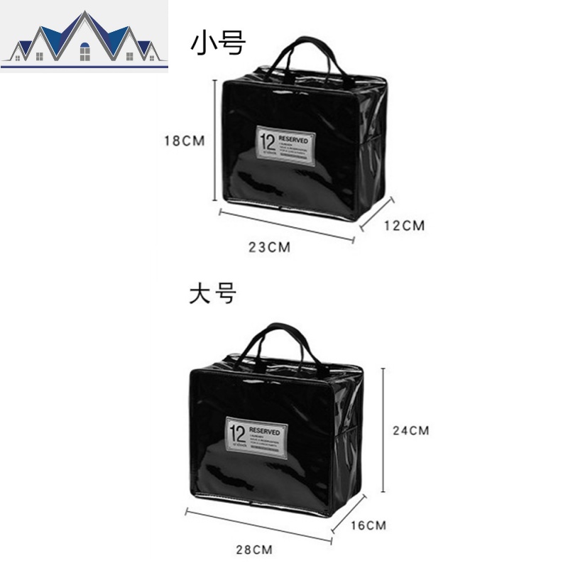 网红化妆包女小号便携韩国简约大容量手提随身化妆品收纳包洗漱包 三维工匠高清大图