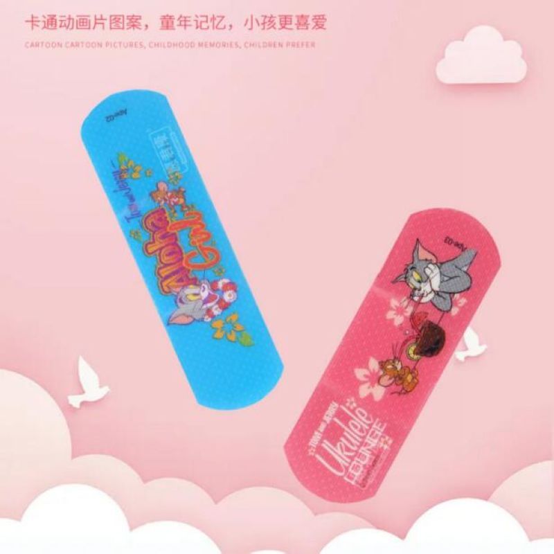 海氏海诺 5片20袋卡通型防水创可贴一次性皮肤擦伤护理透气创口贴胶带