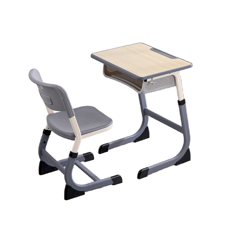 锦北 学校高中小学生课桌椅ABS加厚教室课桌椅培训补习椅子 款式一