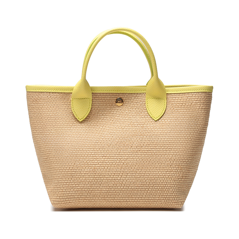 珑骧longchamp女士lepanierpliage系列织物编织手提单肩斜挎包托特包