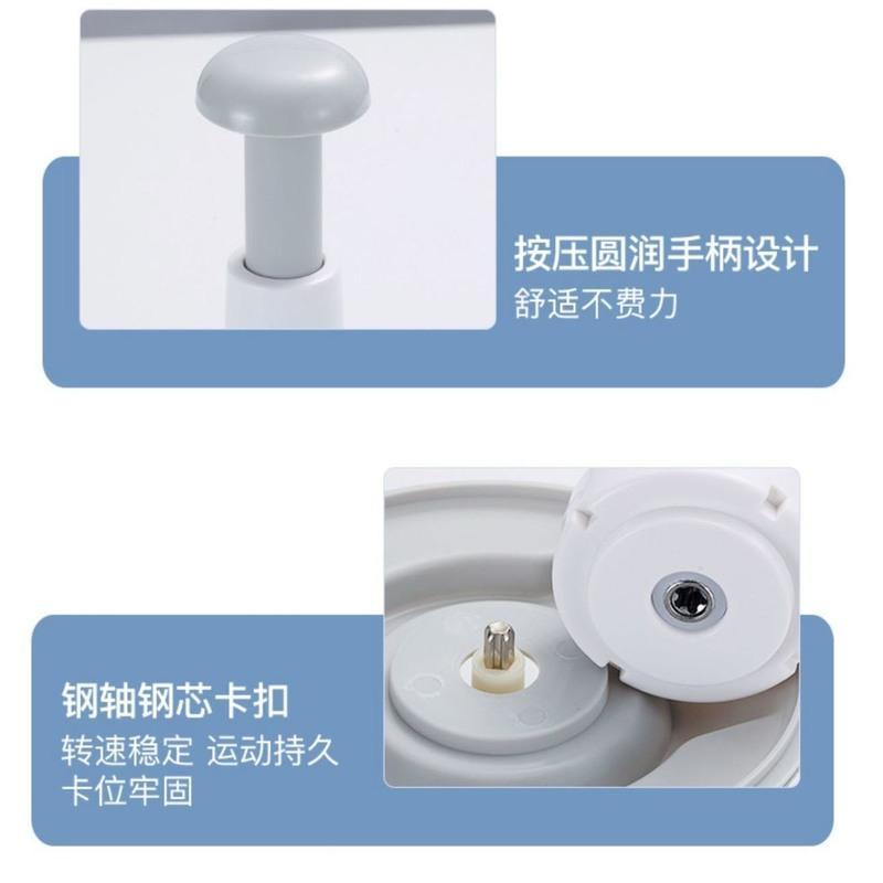 热卖款1.5L送礼品(4刀片)1副刀 多功能绞菜手动料理器绞肉器按压式绞菜碎菜绞肉机宝宝辅食打蛋器