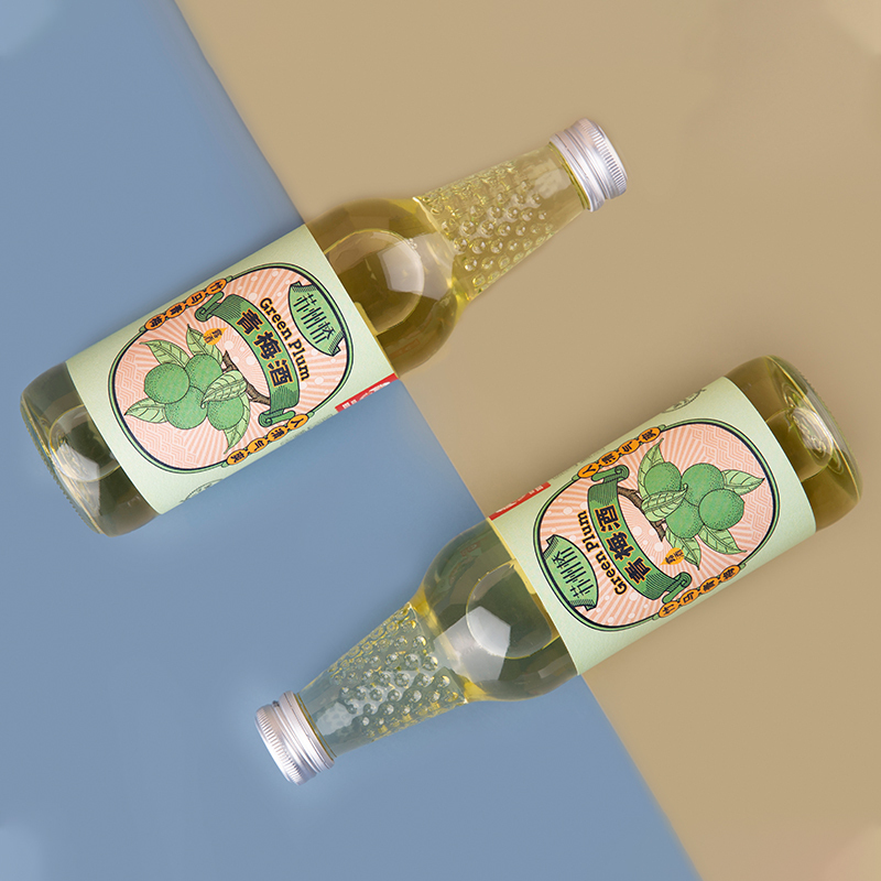 苏州桥微醺国潮风6度低度酒甜酒网红酒青梅水果酒325ml
