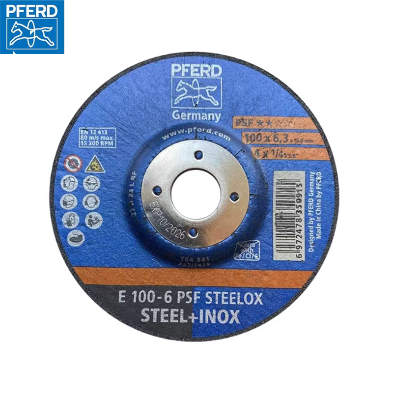 PFERD 砂轮片 E 100-6 PSF STEELOX(100*6*16mm) 片高清大图
