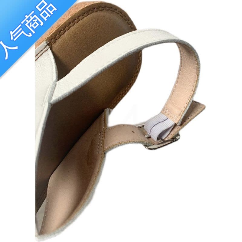 SUNTEK舒适到一塌糊涂 “踩H感”凉鞋 牛筋软底平底休闲鞋女鞋子图片