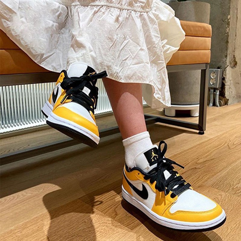 耐克nike女鞋aj1low低帮时尚潮流板鞋多色拼接缓震透气舒适运动篮球鞋