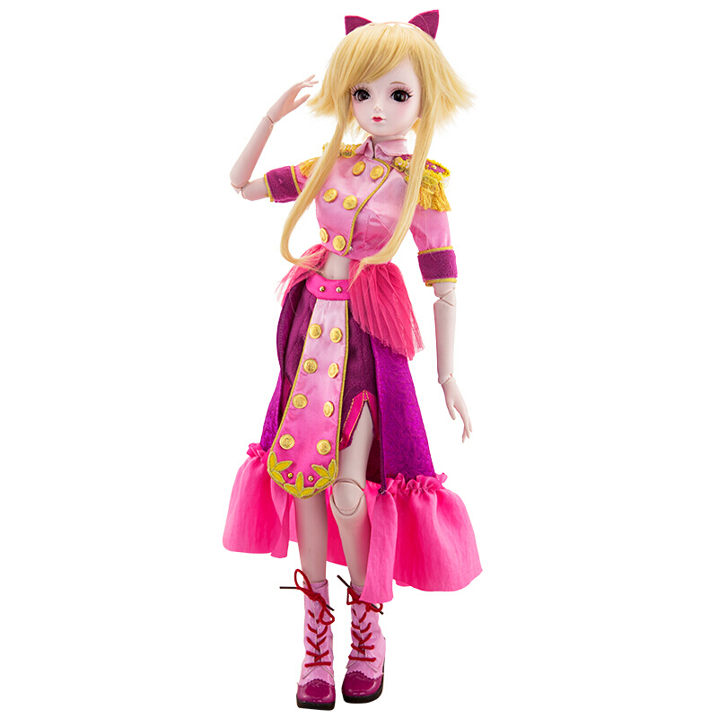 叶罗丽娃娃精灵梦卡通公主夜萝莉仙子diy梦幻套装改装女孩换装玩具亮