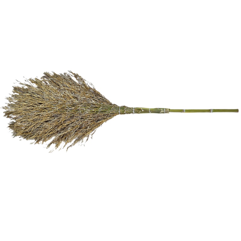 永满铁运 竹扫把 大扫帚 笤帚 1.8m 把高清大图