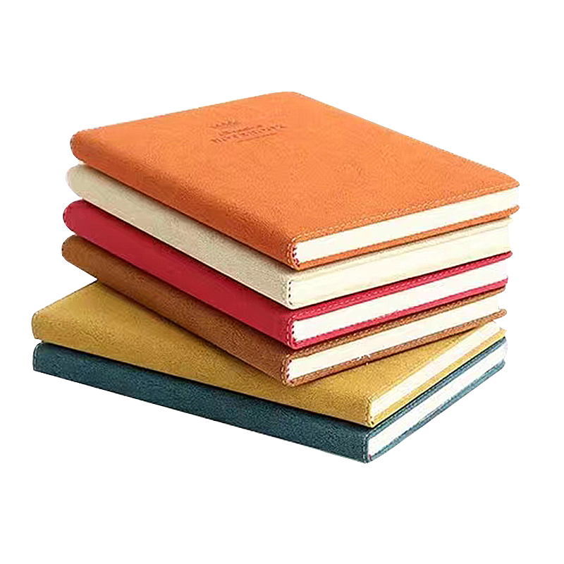 千优美qianyoumeia5pu仿皮封面笔记本企业定制封皮烫金工艺定制内页80