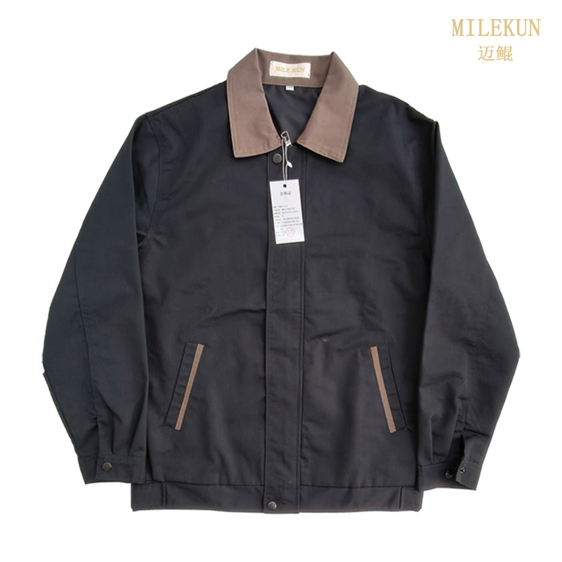 春秋工作服T-030 黑色 MK220TAW175B5A2