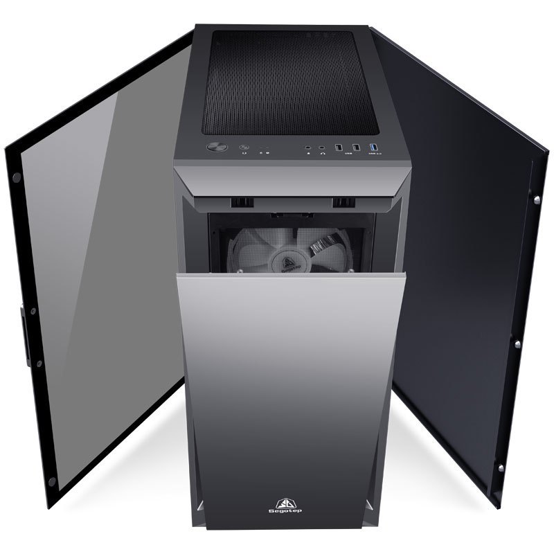 甲骨龙AMD三代锐龙R5 3600/RX580 8G独显/16GB内存512G M.2固态游戏台式吃鸡电脑组装机