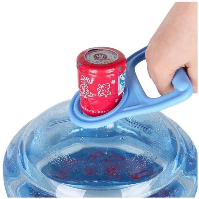 提纯水上楼桶装水提水器净水桶水拎水矿泉提手把提手居家日用套装-桶装水提手-弯把款蓝色高清大图